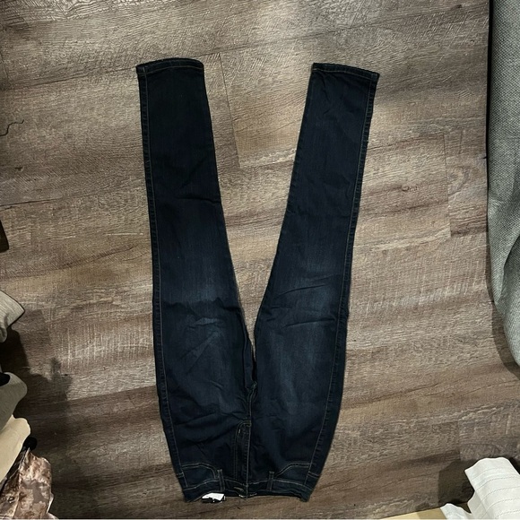 Dark Blue Denim Jeans - Picture 2 of 10